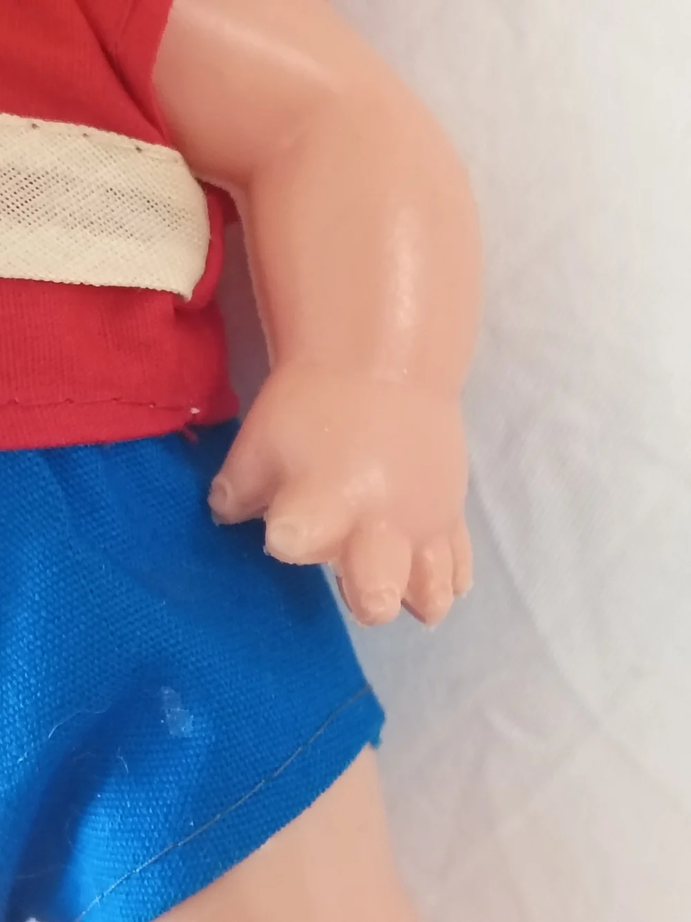 1960s I'M JUST A LITTLE BRAT DOLL GIRL Baby Play Doll 7